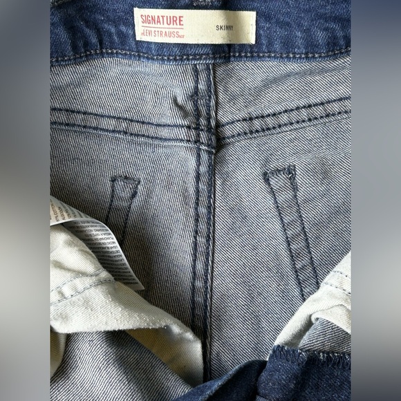 Signature by Levi Strauss & Co. Youth Skinny Jeans – Size 16 Regular - Picture 6 of 7
